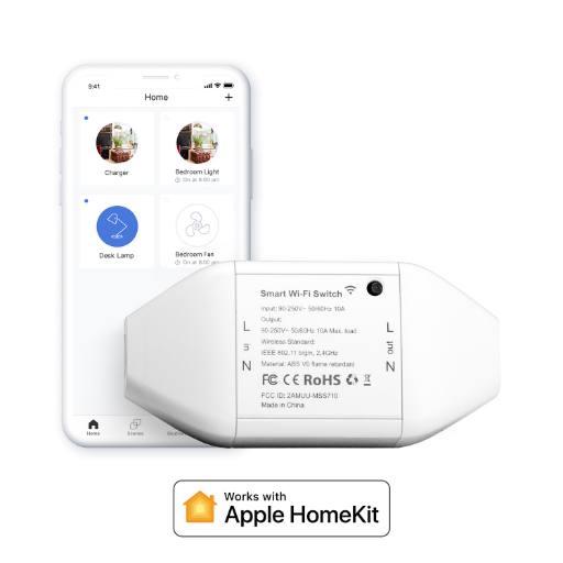 [28241] Meross Homekit Smart Wi-Fi Switch 10A MSS710HK-UN