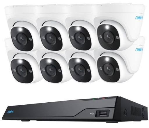 Reolink KIT 16xChNVR+8x12MP Dome+4TB NVS16-12MD8
