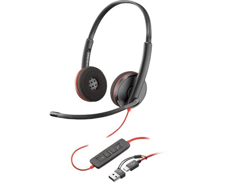 [8X220AA] Poly BW 3320 S M HS +USB-C/A - PN 8X220AA