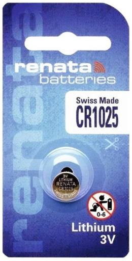 [30427] Renata Lithium CR1025 Button Battery (1pc)