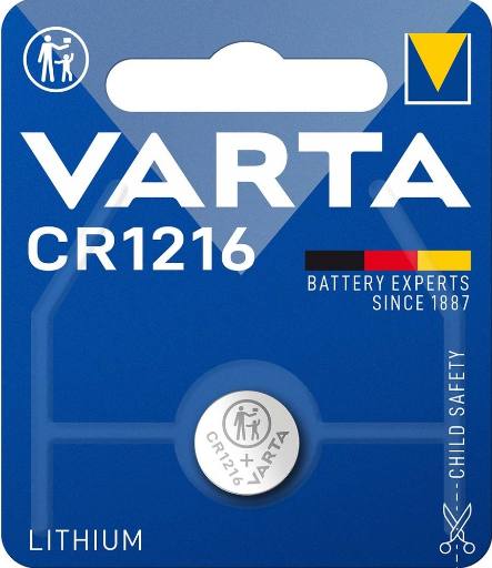 [30425] Varta Lithium CR1216 Button Battery (1pc)