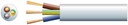 Mercury Mains Power Cable 3-Core 15A 1.5mm 100m White 804.347UK