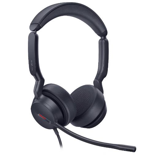 [30418] Yealink Headset Wired USB Dual-Mic Noise Cancelling USB-C/A UH44 Dual Teams