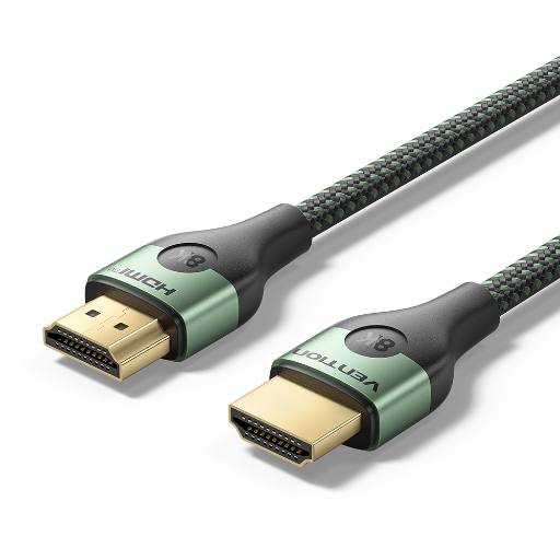 [27974] Vention HDMI Cable 2.1 8K60Hz Braided Ultra Thin 1.5m ALOGG