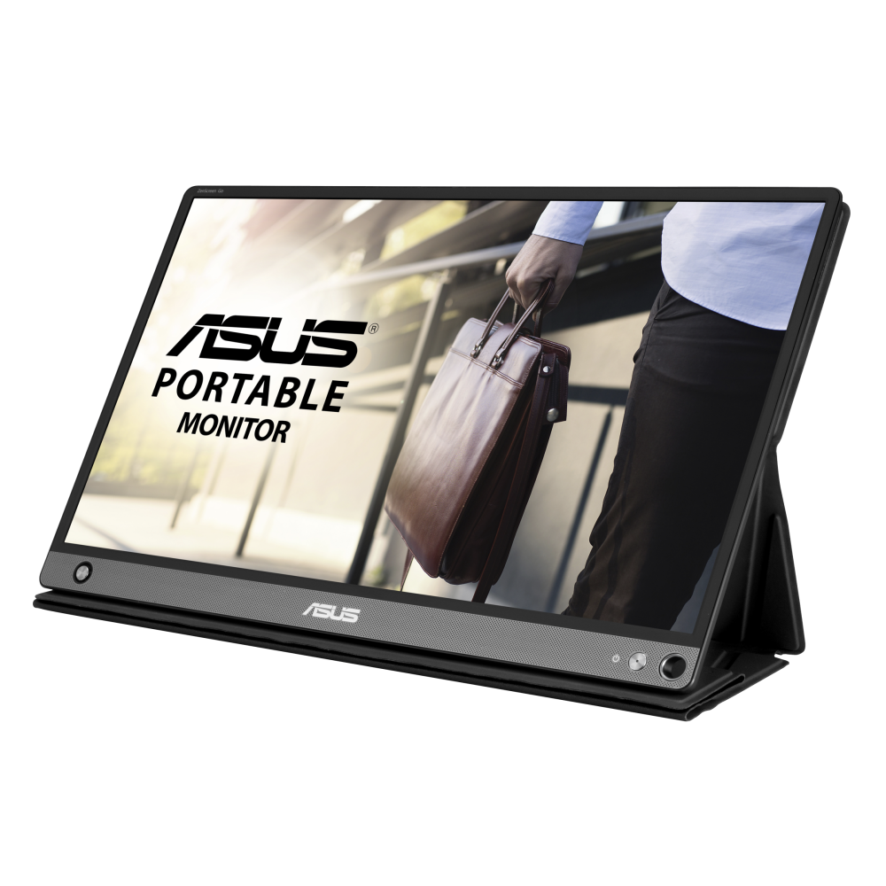 [30416] ASUS Monitor Portable ZenScreen GO 15.6" FHD IPS Built-in Battery Foldable Smart Case HDMI USB-C Speakers MB16AHP