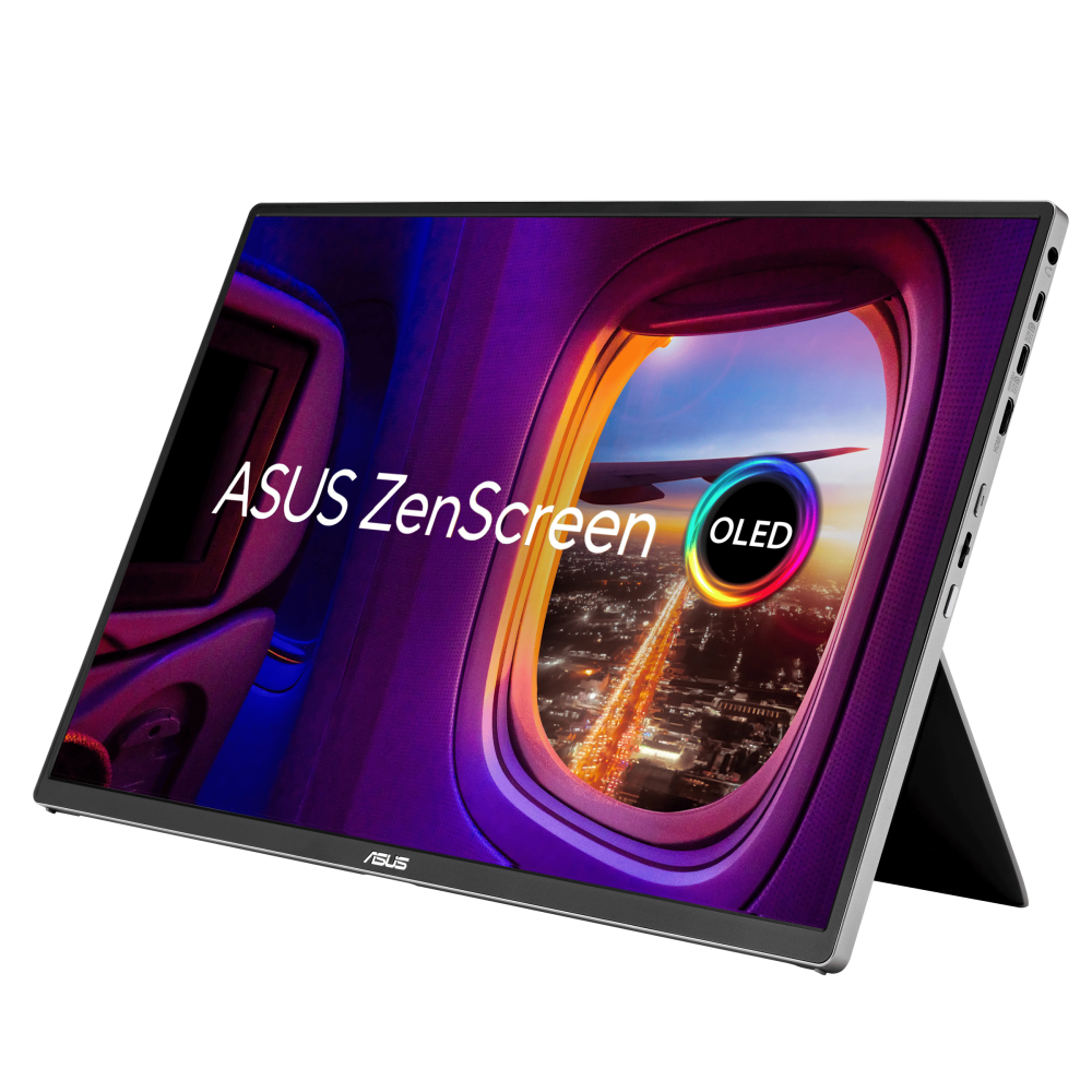 ASUS ZenScreen OLED MQ16FC 16" WUXGA OLED Portable Monitor - USB-C, Auto-Rotate