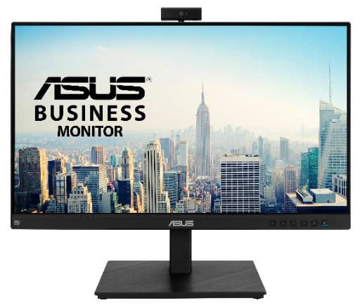 [27950] ASUS Monitor VideoConferencing 24'' FHD 75Hz Frameless Ergonomic Webcam Speakers Microphone BE24EQSK