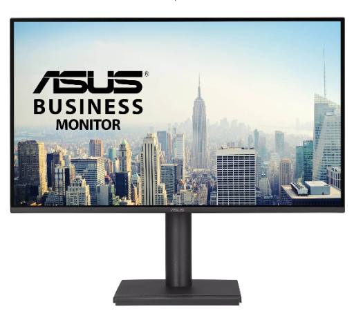 [30417] ASUS Monitor Business 27" 2K QHD 75HzIPS Frameless USB Hub DP HDMI Speakers Full Ergonomic BE27AQ