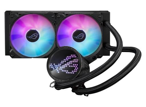 [27923] ASUS CPU Liquid Cooler 2xFans LED Display ROG RYUO III 240 ARGB