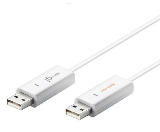 [27913] j5create Wormhole Switch USB Transfer Cable KM & FIle Sharing between Mac and Windows Devices JUC400