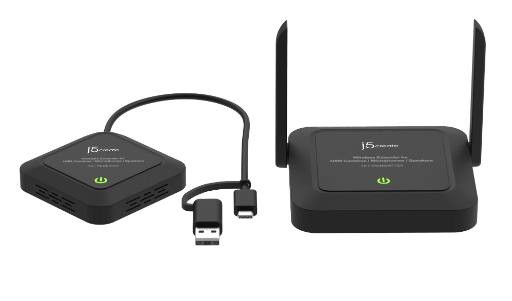 [27911] j5create JVW120 Wireless Extender for USB Cameras, Microphones & Speakers