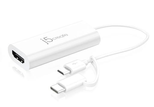 [27904] j5create USB to HDMI Display Adapter for Android Phone JUA165C-N