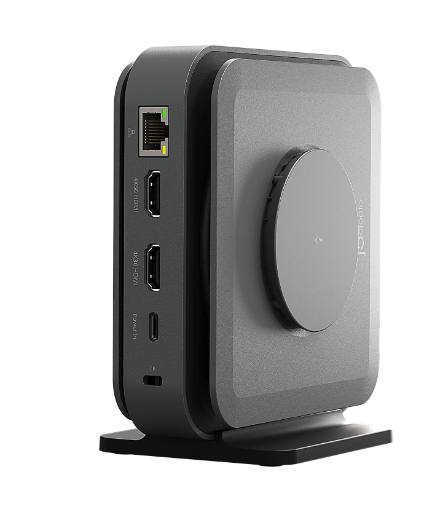[27899] j5create Dock USB-C Dual Display 4K MST MacBookM3 HDMI/RJ45/SD/USB/PD + Wireless Charger JCD3199