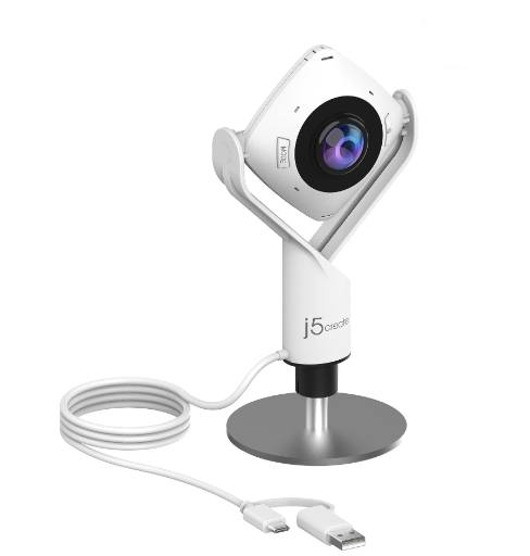[27886] j5create Conference Camera FullHD 360° with Omnidirectional Microphone JVCU360