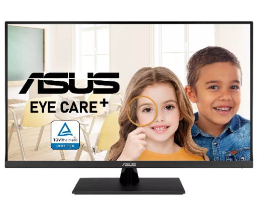 [30404] ASUS Monitor EyeCare+ 31.5" 4K UHD 60Hz HDR-10 VA DP Dual-HDMI Speakers VP327Q