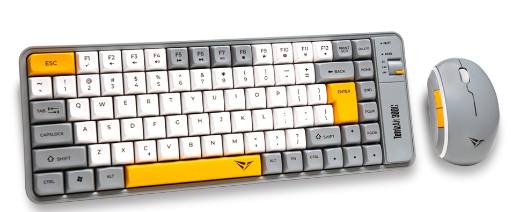 [27833] Alcatroz Keyboard & Mouse 2.4G+BT Combo 84K Tetriz Air 300C Summer White