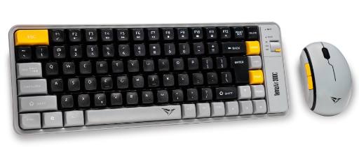 [27832] Alcatroz Keyboard & Mouse 2.4G+BT Combo 84K Tetriz Air 300C Autumn Black