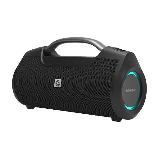 [27828] SonicGear StudioBeats III Powerful 120W Portable IPx6 Waterproof Speaker with Bluetooth, USB Large Battery, Microphone Input