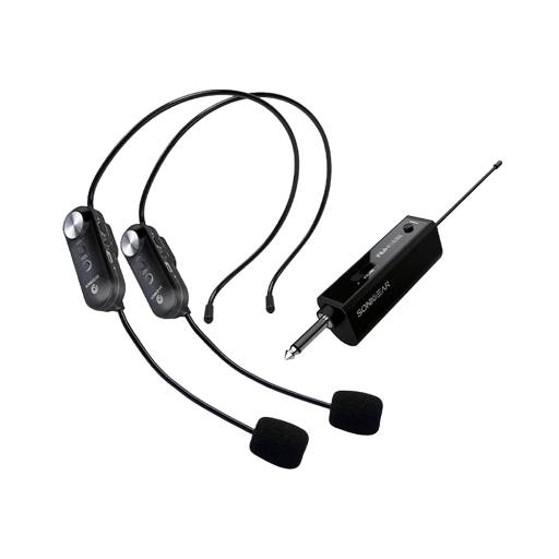 [27824] SonicGear Microphone Wireless 2xHeadsets WMH 100 UL DUAL