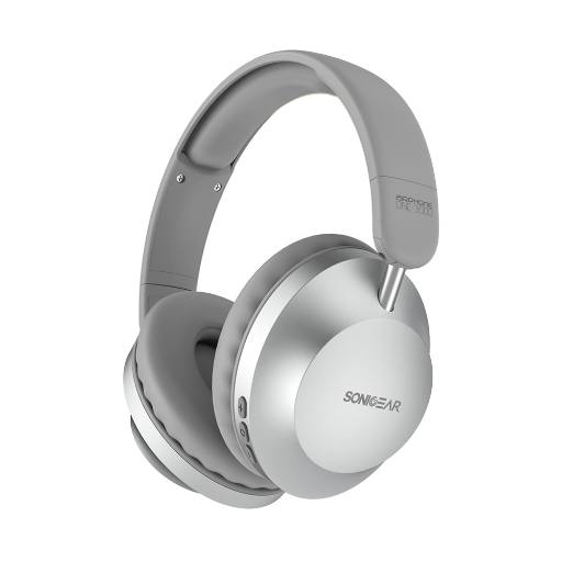 [27812] SonicGear Headphones Bluetooth AIRPHONE DNC3000 Platinum Silver