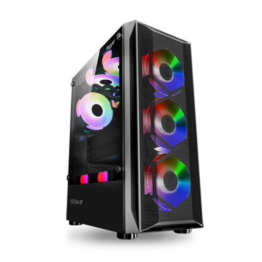 [27768] Armaggeddon Gaming Case ATX 3xARGB TRITRON 2 Black