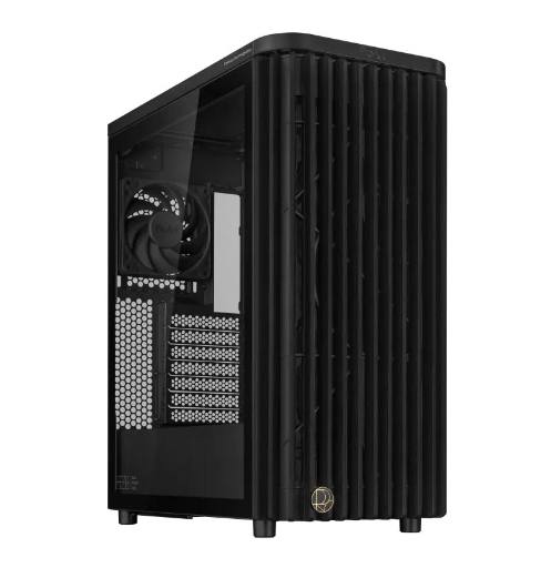 [30395] ASUS PC Case ProArt ATX Ash Wood Front Panel Tempered Glass Side Panel 3x Pre-Installed Fans Type-C PA401 Wood Edition Black TG