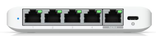[27745] Ubiquiti UniFi Switch Flex Mini 2.5G 5-Ports with PoE In USW-FLEX-2.5G-5