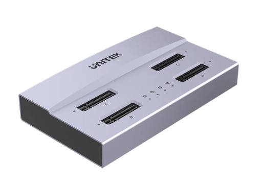 [27718] Unitek HDK USB4 4-Bay M.2 SSD Docking Station Offline Clone S1243B