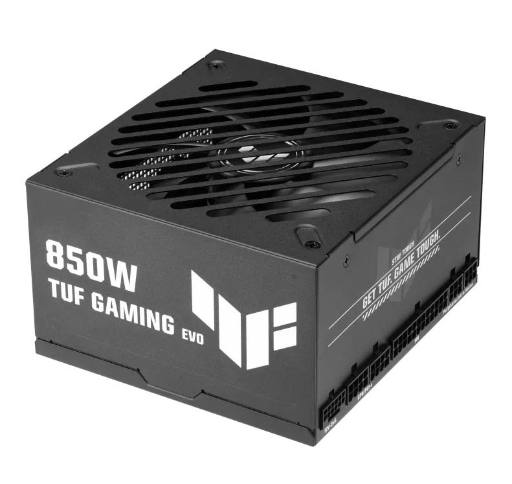 [30383] ASUS Power Supply TUF Gaming 80 PLUS Gold Fully Modular ATX 3.1 PCIe 5.1 Military Grade 850W Gold EVO Black