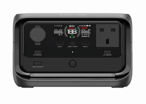 EcoFlow RIVER 3 Plus UK Portable Power Station 286WH 600W