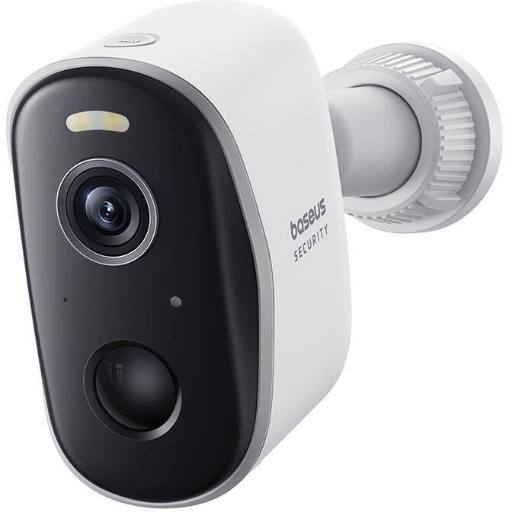 [27641] Baseus Security N1 Plus Outdoor Camera 2K Full Color White(Add On)