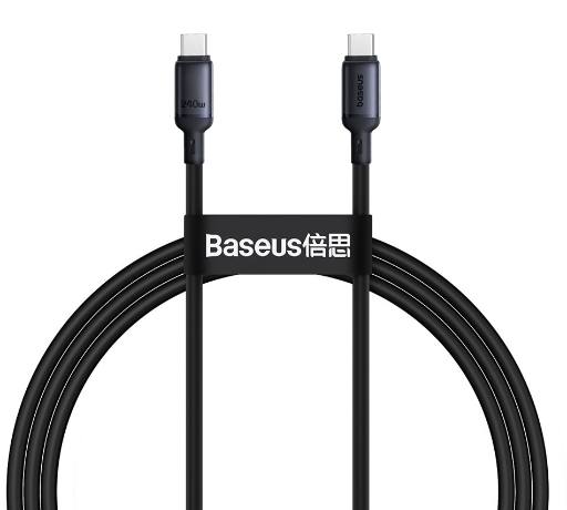 Baseus Cable USB-C to USB-C PicoGo Magnetic Silicone 240W 1.0m Black