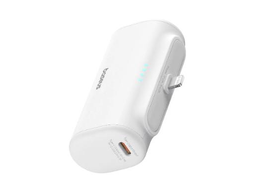 Baseus Powerbank 20W 5000mAh Plug-In Lightning 20W White