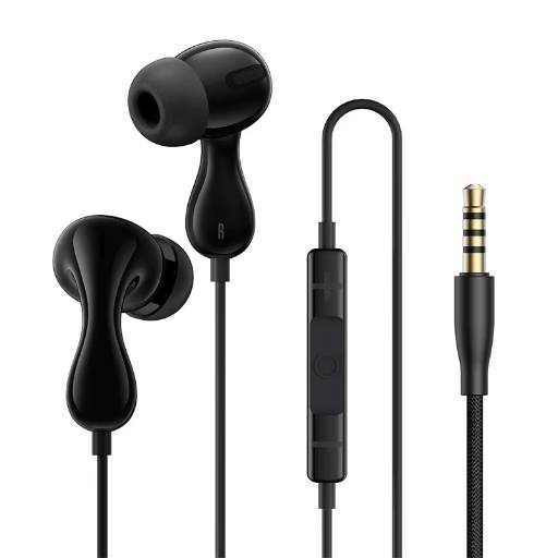 [27620] Baseus Headphones In Ear Wired 3.5mm HiRes HZ20 Black