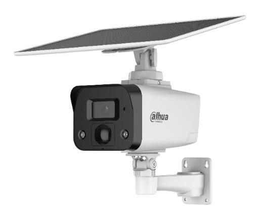 [27618] Dahua IP 4.0MP 4G 3.6mm Solar Power Network Camera HFW244IDG-4G-SP-B-0360B