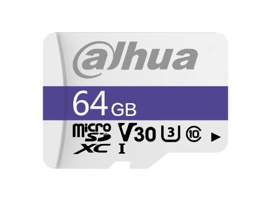 [27617] Dahua MicroSD 64GB MicroSD Entry Level Video Surveillance Card TF-C100/64GB