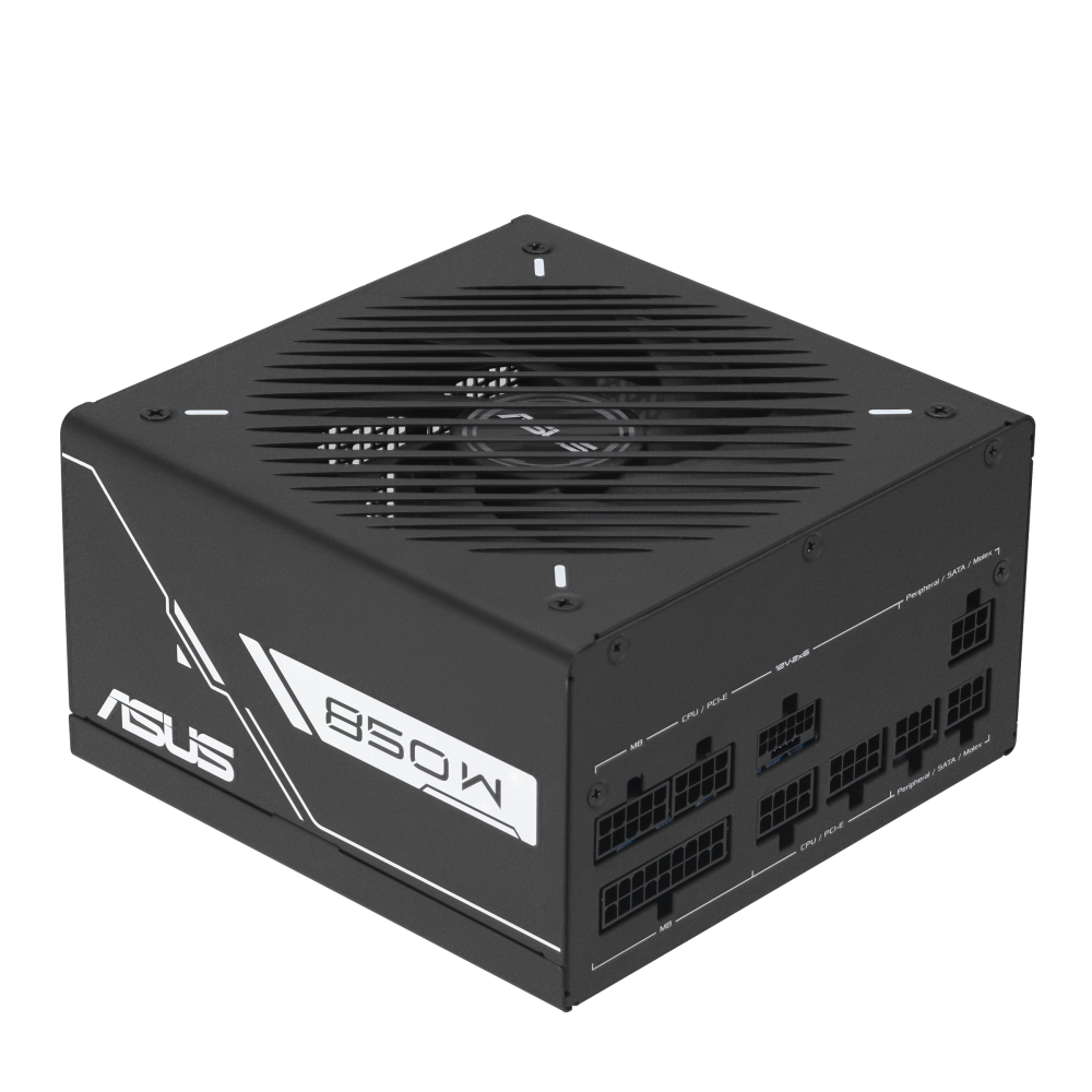 [30382] ASUS Power Supply PRIME 80 PLUS Gold Fully Modular ATX 3.1 PCIe 5.1 Prime 850W Gold Black