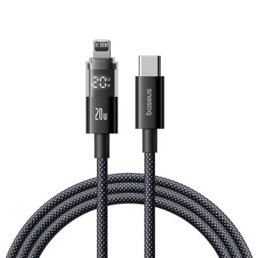 Baseus Cable Lightning to USB-C Display 2 Series Braided 20W 1.0m Black