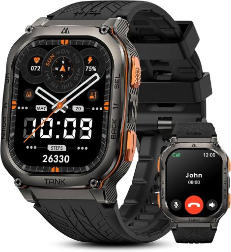 [27579] Kospet TANK M3 ULTRA Rugged Smartwatch GPS Silicone Black