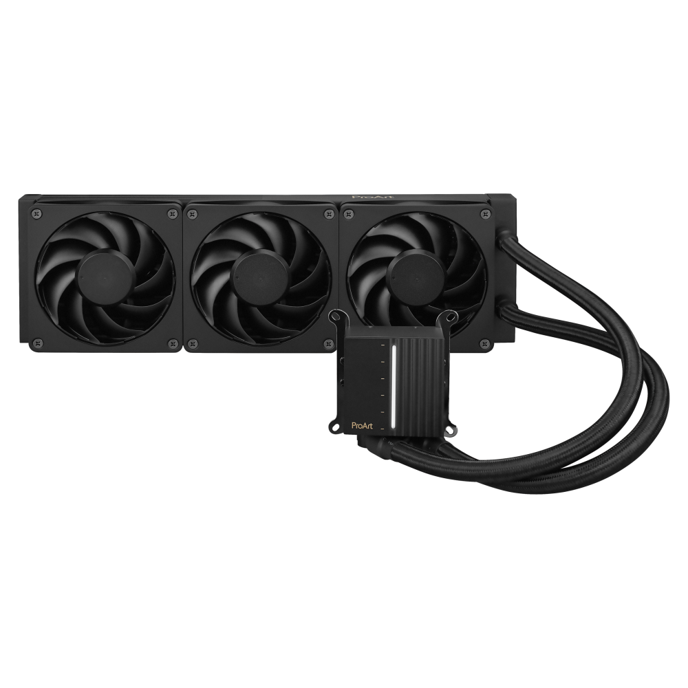 ASUS ProArt LC 360 AIO CPU Liquid Cooler - 360mm, Alphacool Apex Stealth Fans, Black