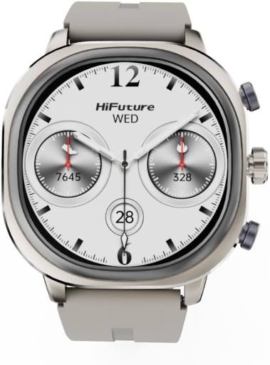 HiFuture AIX Lite Silver/Grey SmartWatch AMOLED Display, GPS, 10 Days Battery, Gorilla Glass, 1ATM