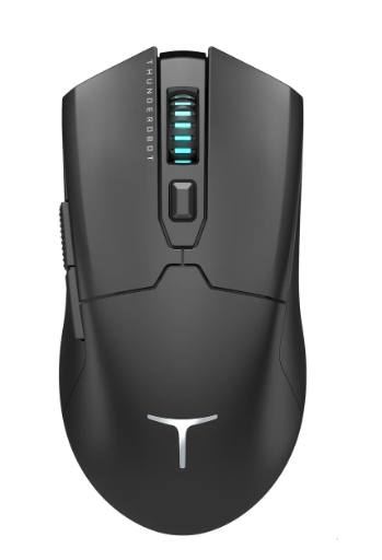 Thunderobot ML602 Wireless+BT Gaming Rechargeable Mouse Black
