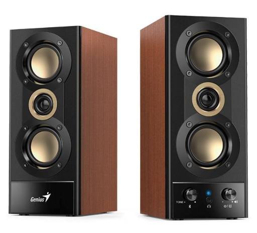 [27426] Genius SP-HF800BT 2.0 PC Speakers 20W RMS USB & BT Wood