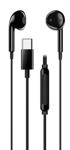 [27416] Genius Mobile Headset In-Ear USB-C Inline Control HS-M365 Black