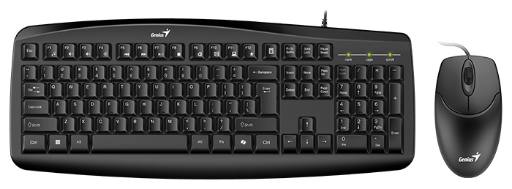 Genius Keyboard-Mouse Set Wired KM-200 English