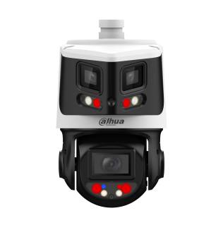 Dahua IP 8.0MP + 4MP PTZ 10x Optical Zoom Panoramic TIOC  Auto Tracking 70m IR True WDR IVS AI Features (SMD4.0,Perimeter Protection, Smart Search) SD