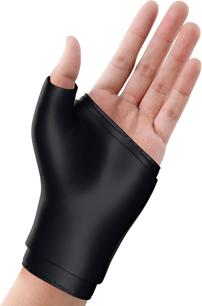 Homedics SR-GW800 Hot and Cold Relief Compression Sleeve Gel with Soft Touch Fabric for Wrist Support