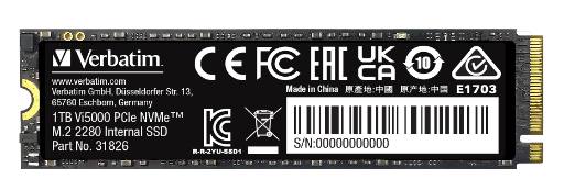 [27203] Verbatim SSD NVME M2 Gen4 1TB VI5000