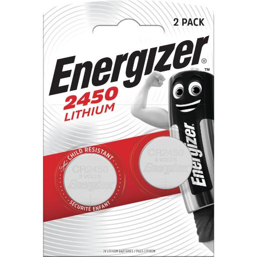[30344] Energizer Batteries Lithium CR2450 (2pc)