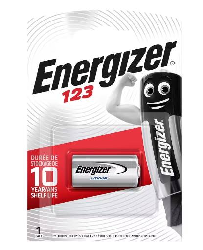 [30336] Energizer Batteries Lithium CR123 (1pc)